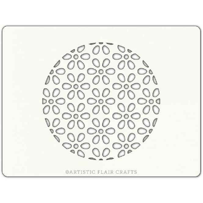 Daisy Cake Stencil