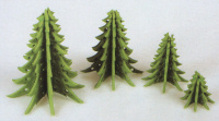 Sugar Christmas Trees