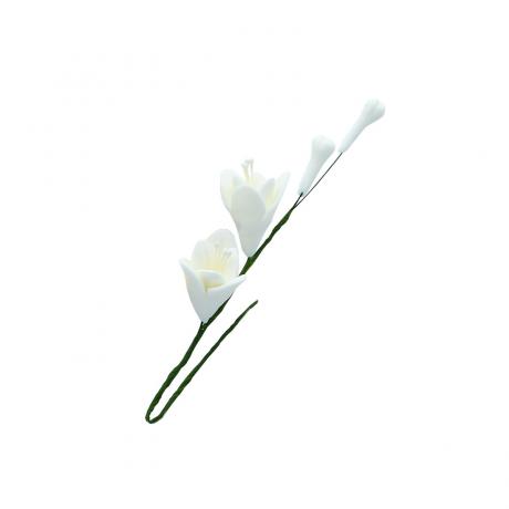 White Freesia Spray