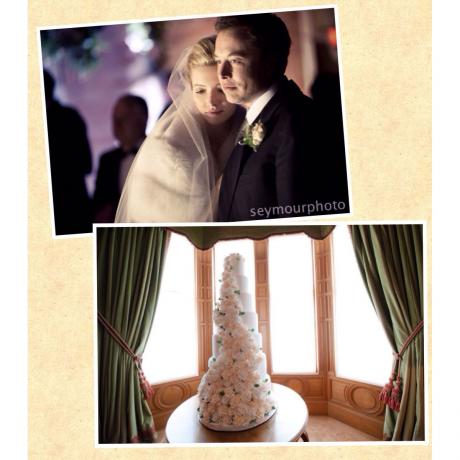 Elon Musk and Talulah Riley Wedding Cake