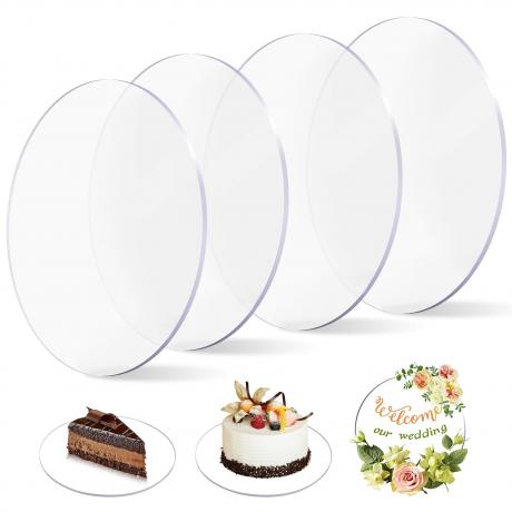 Clear Acrylic Cake Boards