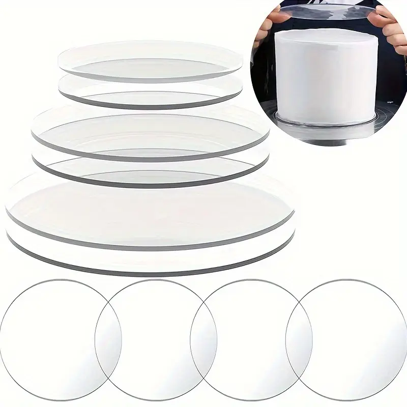 Clear Acrylic Cake Boards