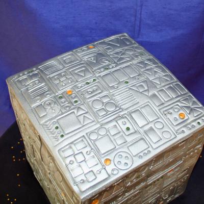 Borg Cube Cake