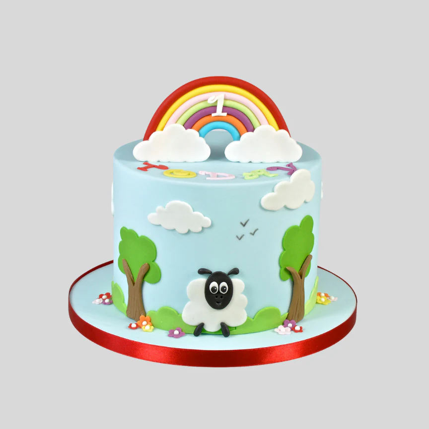 Fluffy Cloud Cake Design