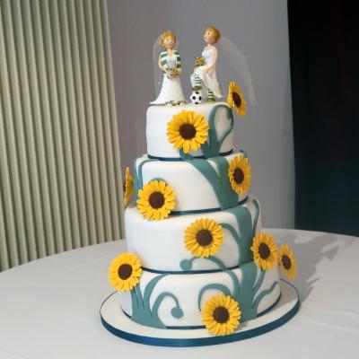 Celtic wedding Cake at Duddingston Park