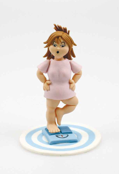 Claydough Dieter Cake Topper