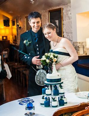 Ellie and Harry's Wedding Cake