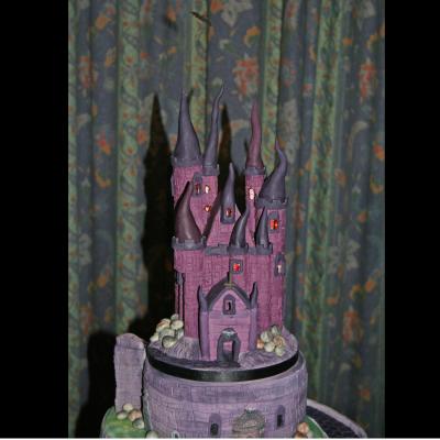 Illuminated Castle Cake Topper