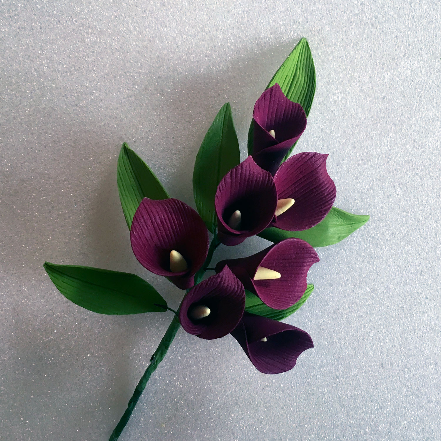 Burgundy Calla Lily Spray