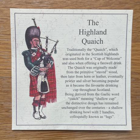 Highland Quaich Legend