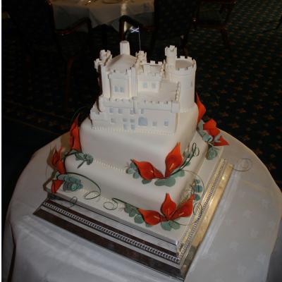 Sugarcraft Model of Dalhousie Castle