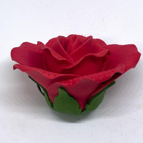 Medium Red Sugar Rose