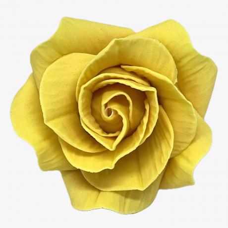 Large Autumn Leaf Shaded Gold Sugar Rose