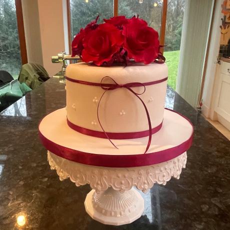 Gretna Wedding Cake