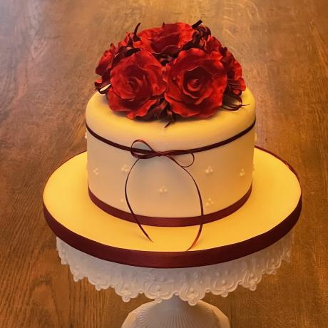 Gretna Wedding Cake