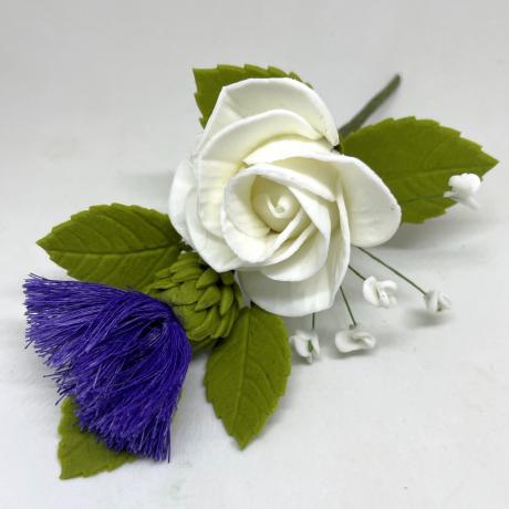 Scottish Thistle Cake Decoration