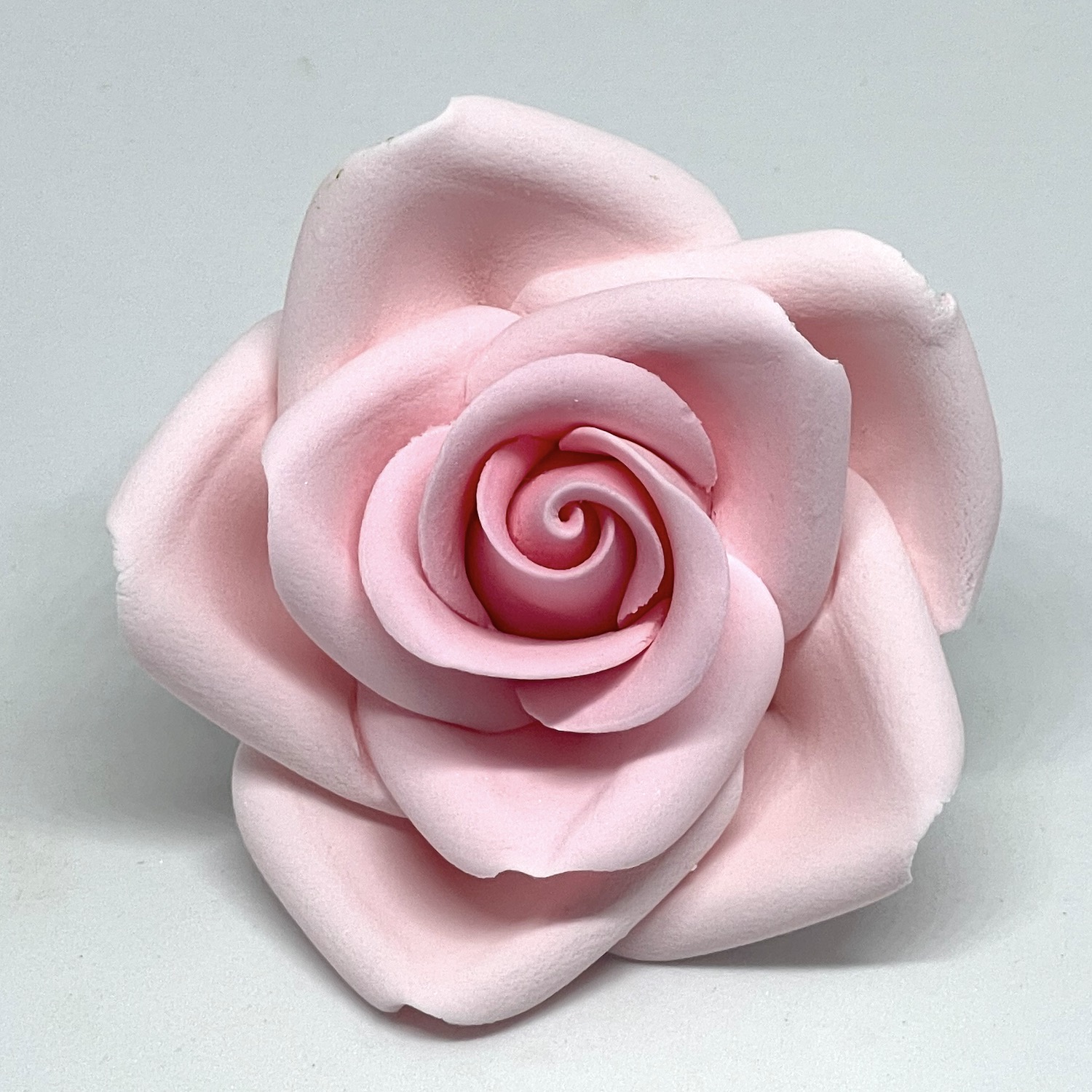 Small Pink Sugar Rose Head