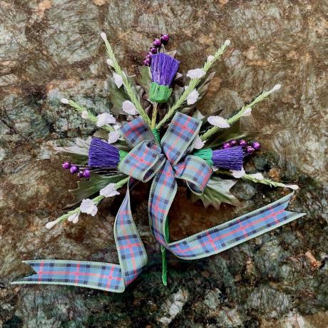 Flower of Scotland Cake Topper
