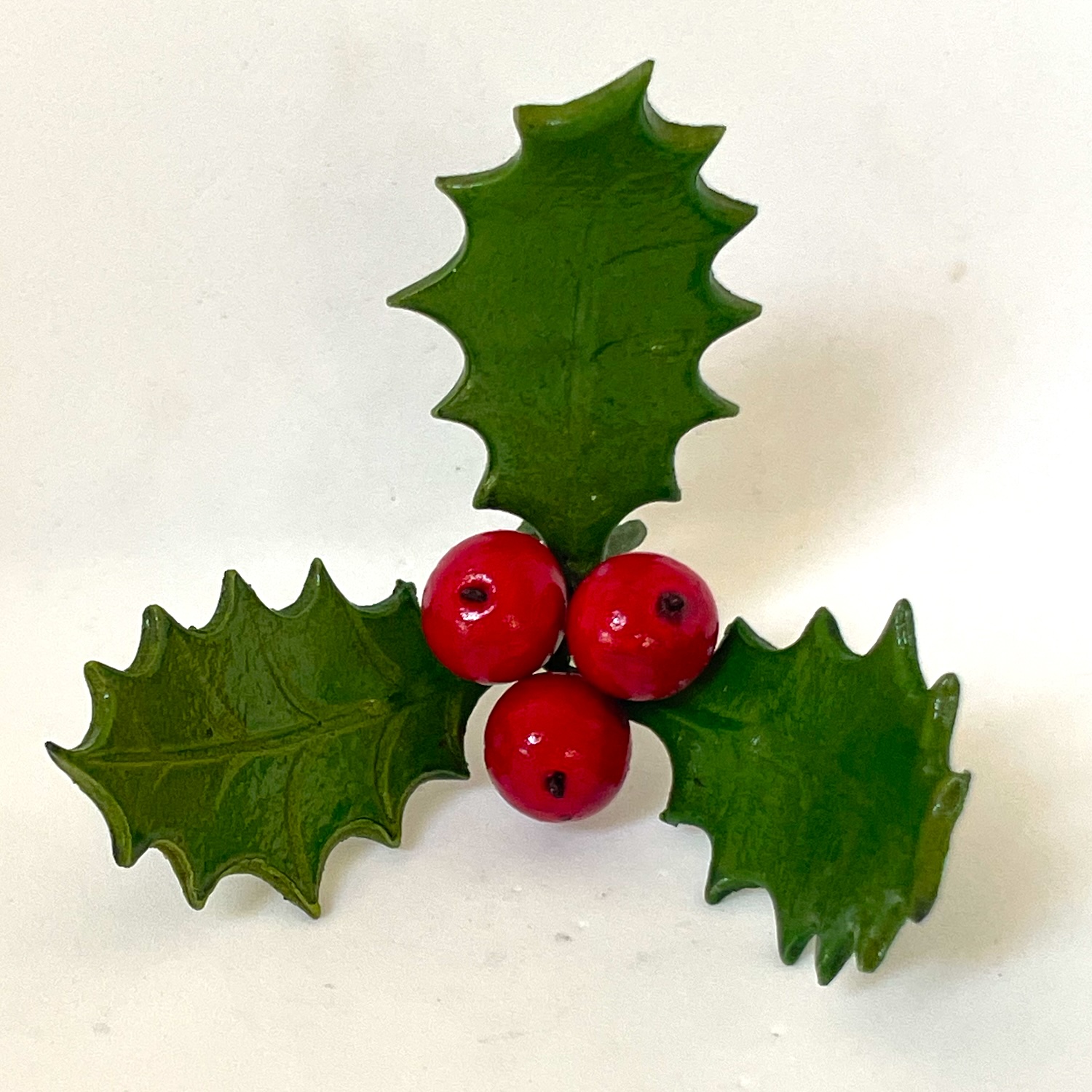 Christmas Holly and Berry Spray
