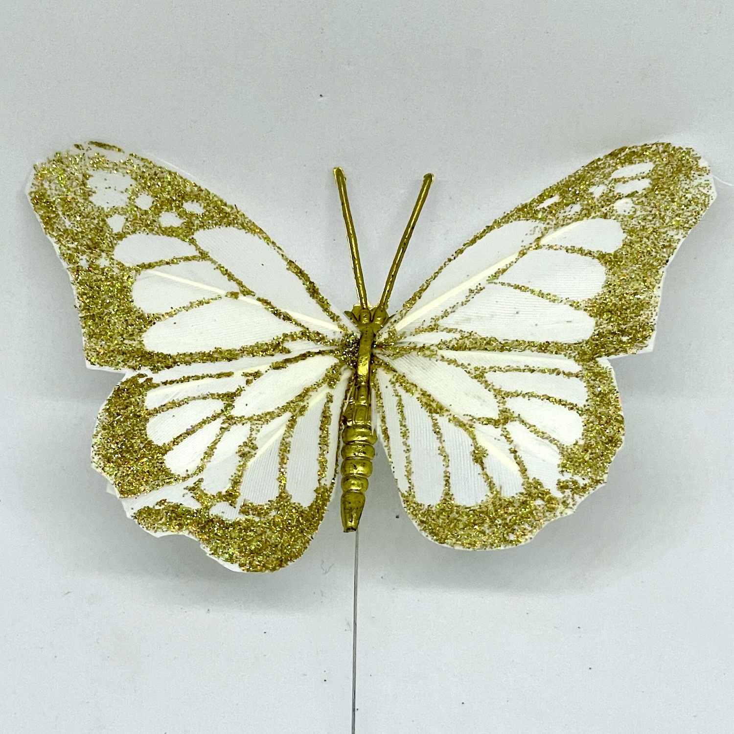Gold Glitter Butterfly 