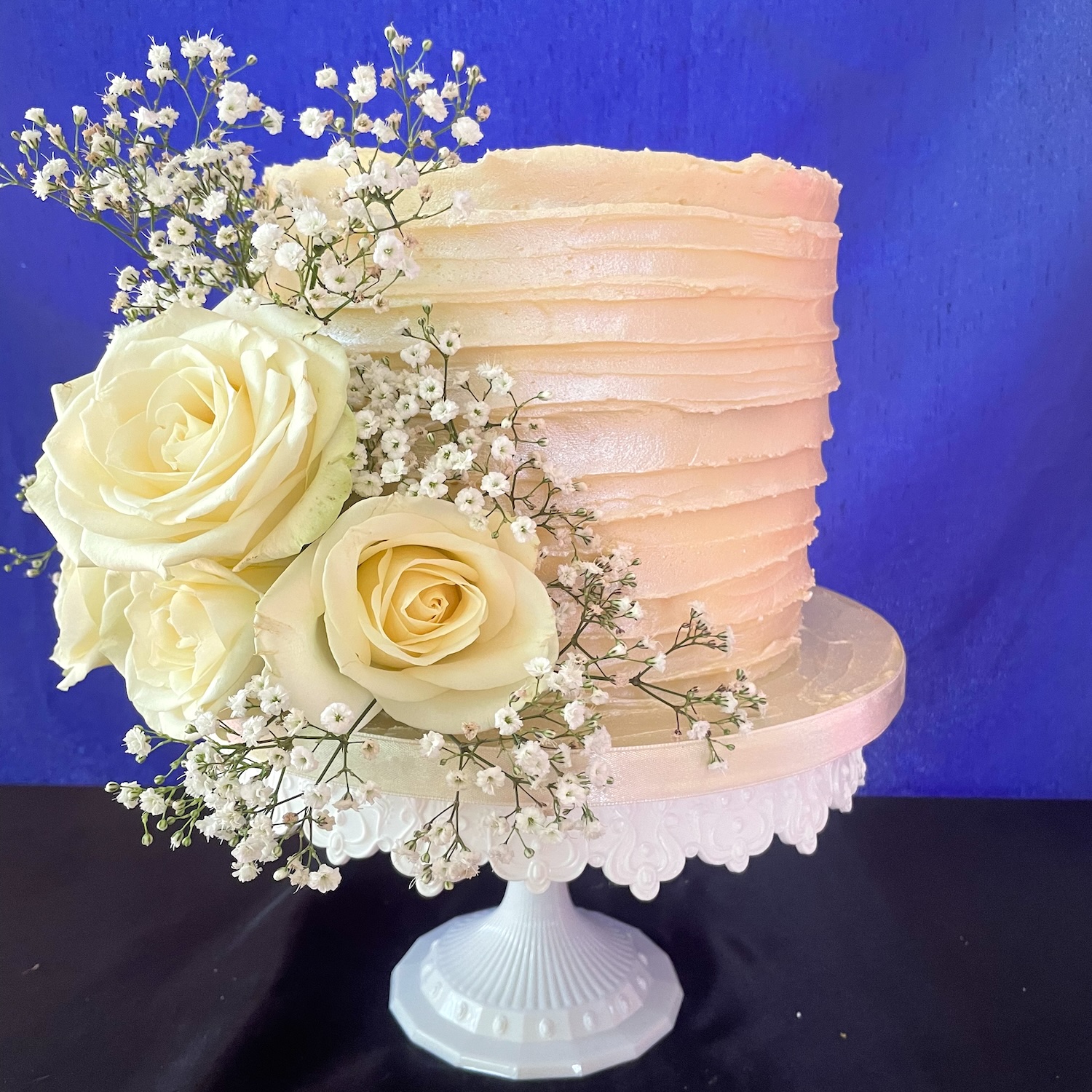 Gretna Buttercream Wedding Cake
