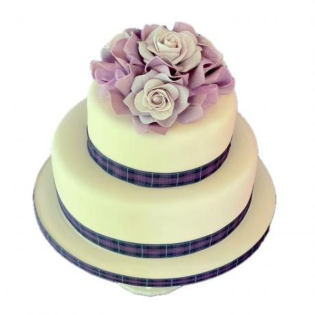Two Tone Lilac/Purple Cake Topper