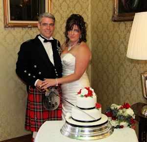 Ian and Darlene - Comlongon Castle, Dumfries