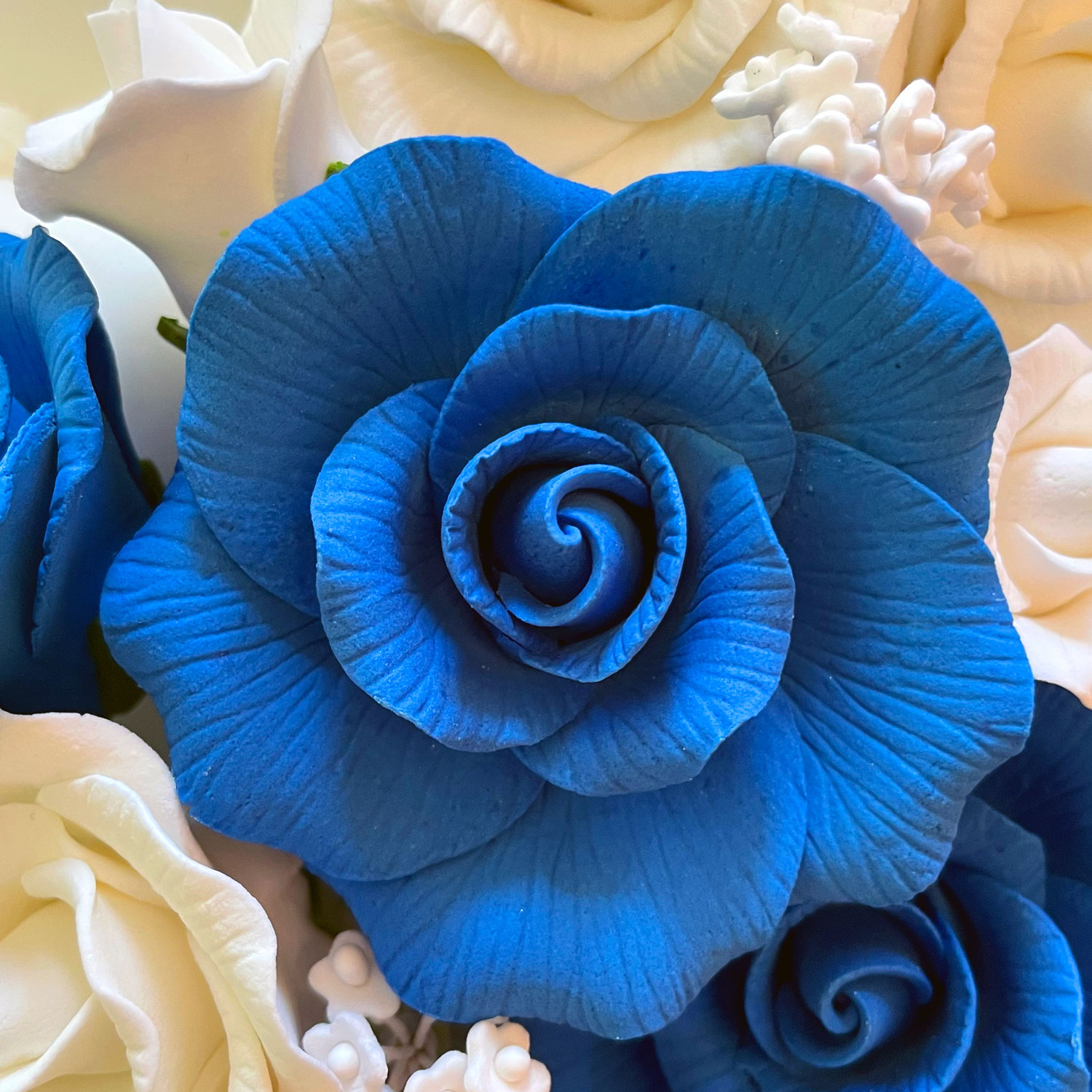 Large Royal Blue Peace Rose
