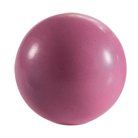 Coloured Chocolate Sphere made with a half sphere mould