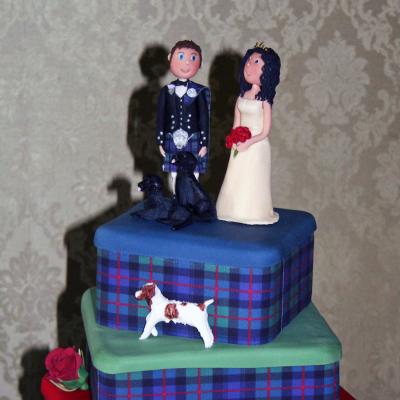 Sugarcraft Bride and Groom
