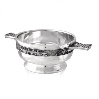 Best Man Engraveable Quaich