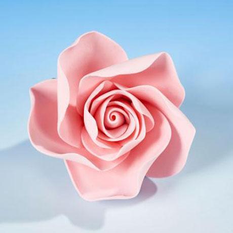 Large Pink Sugar Rose