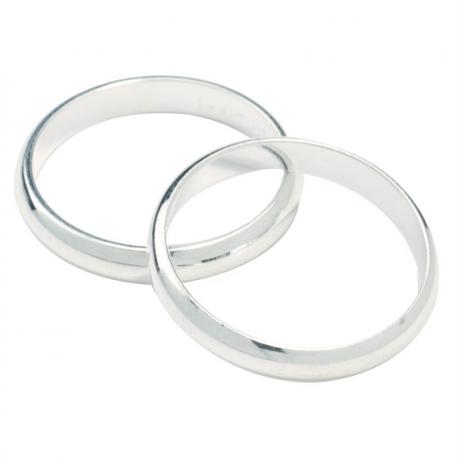 Silver Wedding Rings