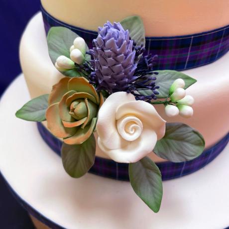 Wild Rose and Thistle