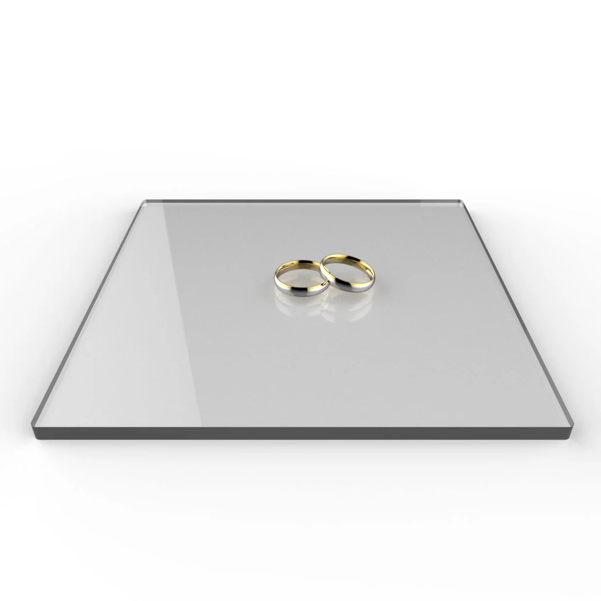 Square Acrylic Cake Board