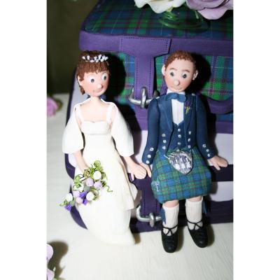 Sugarcraft Bride and Groom