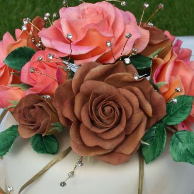 Sugar Roses with Diamantes