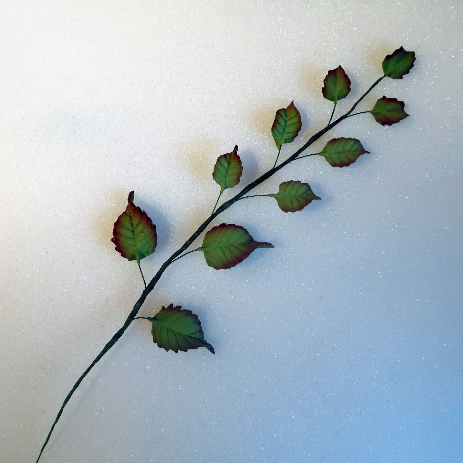 Trailing Rose Leaf Spray