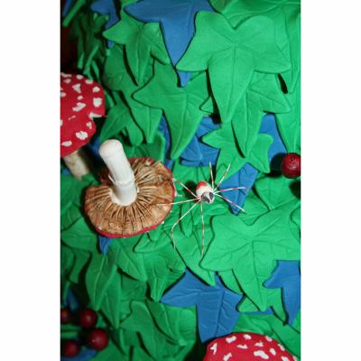 Briliant Blue and Green Themed Woodland Romance