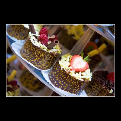 Mousse Filled Chocolate Cups