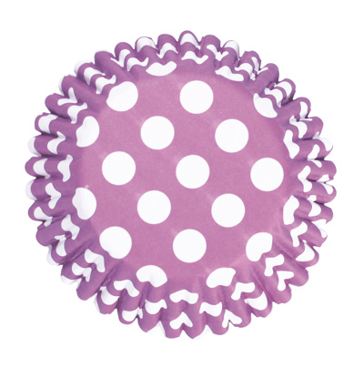 Purple Spot Baking Cases