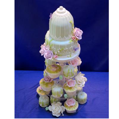 Birdcage Wedding Cake Display.