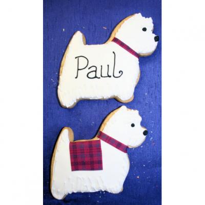 West Highland Terrier Cookies