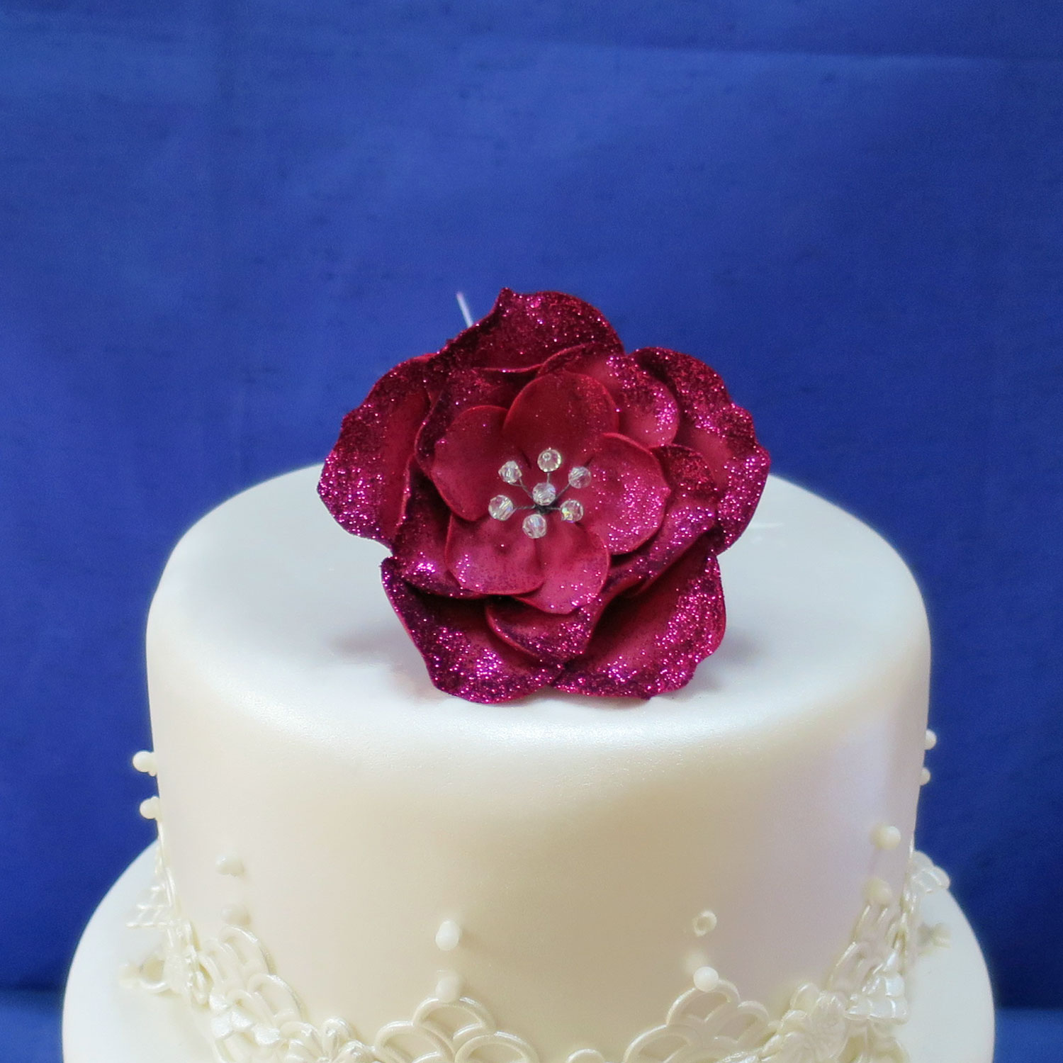 Crystal Red Sugar Rose