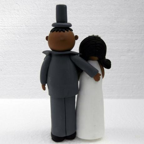 Claydough Bride and Groom