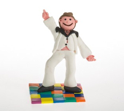 Dancing Dad Cake Topper