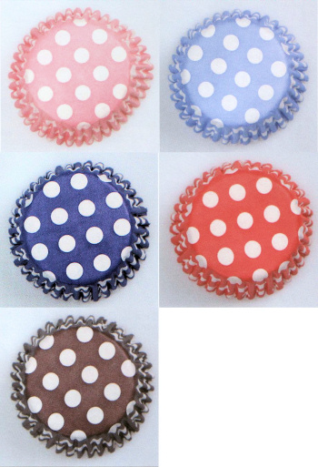 Spotty Cup Cake Cases