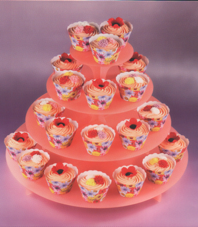 Summer Blooms Cup Cake Wraps