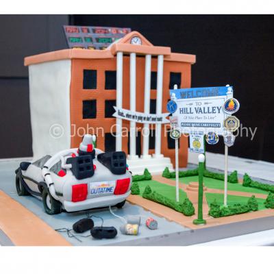 Back To The Future Cake