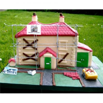 Derelict House Cake